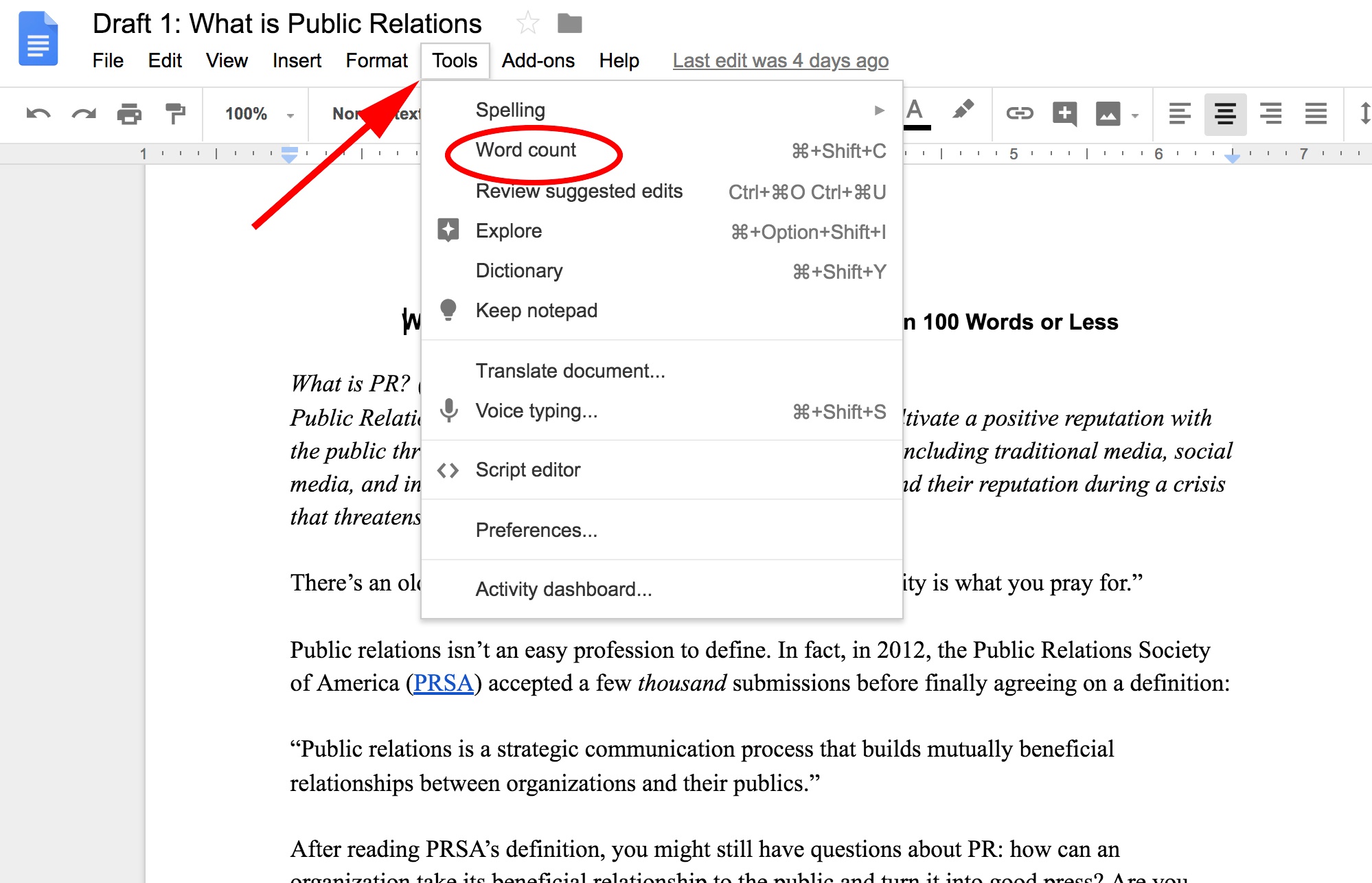 How To See Word Count In Google Docs FAQ 